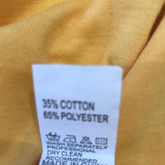 Sunshine Yellow Boho/Festival Hippie Soul T Shirt - Picture 6 of 9